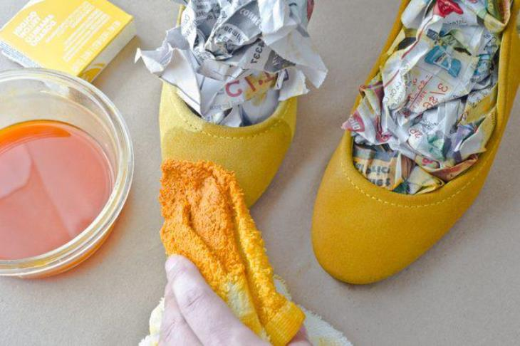how to change the color of shoes